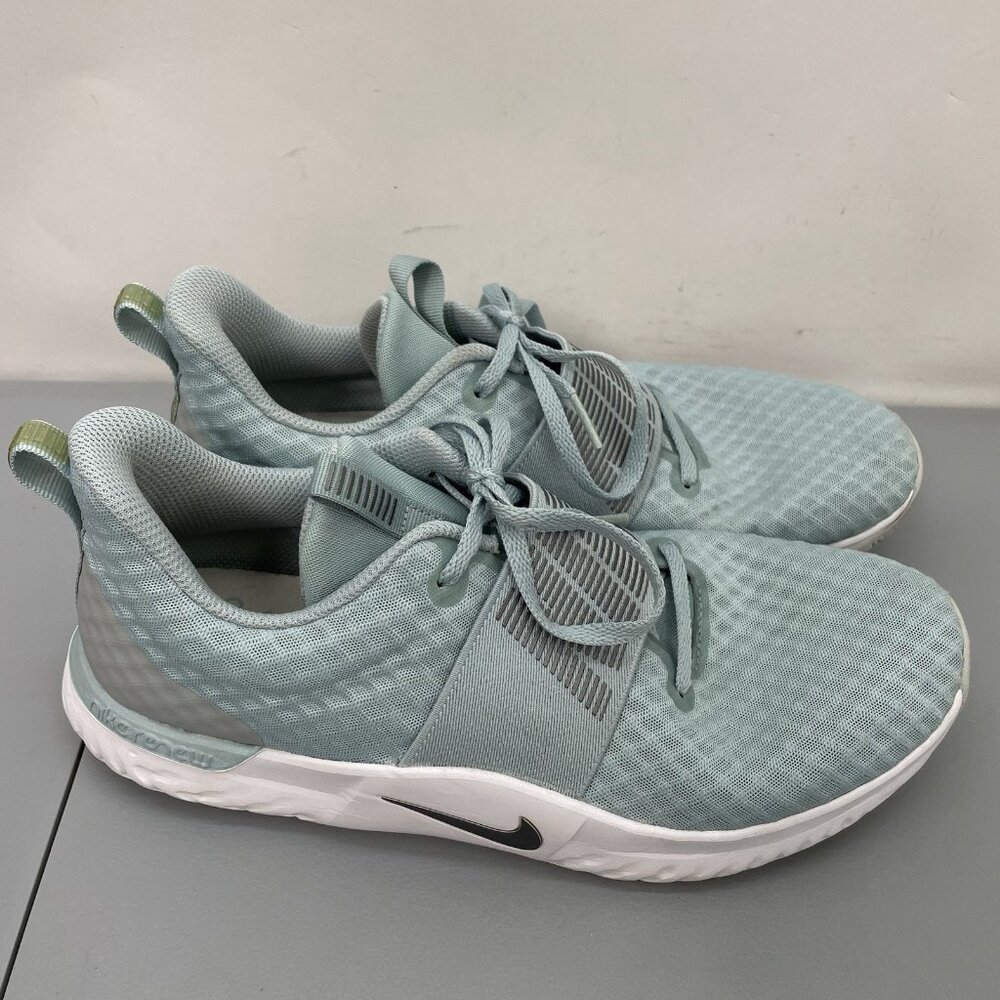 Nike Renew In Season TR 9 Sneakers Shoes Training Athletic Blue Womens 10 - Picture 2 of 13